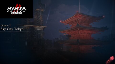 Ninja Gaiden 2 Black Playthrough Chapter 1 (Sky City Tokyo)