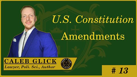 🟢 US Constitution Amendments: 13; Slavery was Never Abolished; The Government's Slaves 🟢