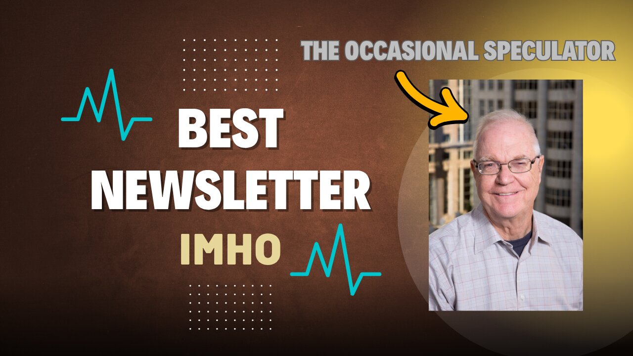 THE MOST AWESOME FINANCIAL NEWSLETTER
