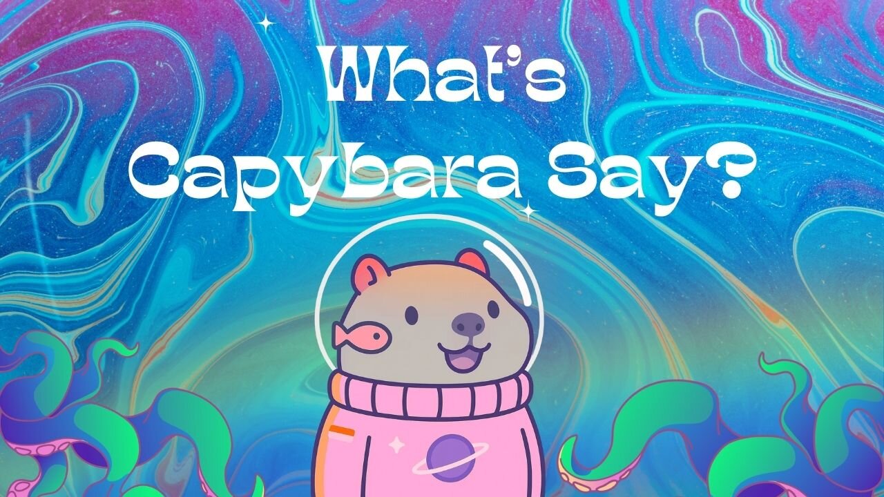 What Does the Capybara Say? 🐹 | Funny Viral Song 2025