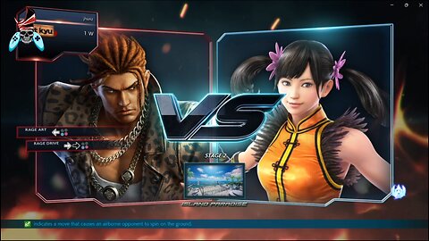 TEKKEN 7 Eddy Gordo rage art