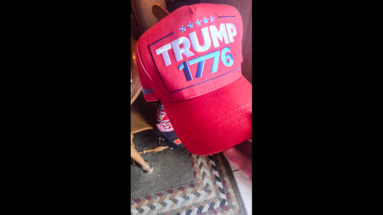 Look what arrived on Flag Day and OUR President Trump's Birthday! Coincidence?