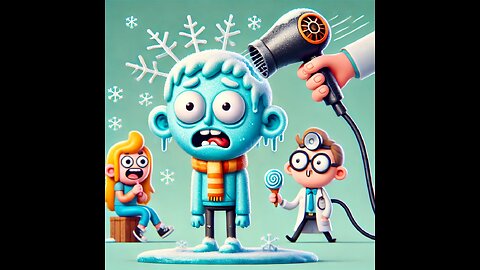 "Stickman Drinks Cold Drink… Turns to Stone?! | Funny Animation