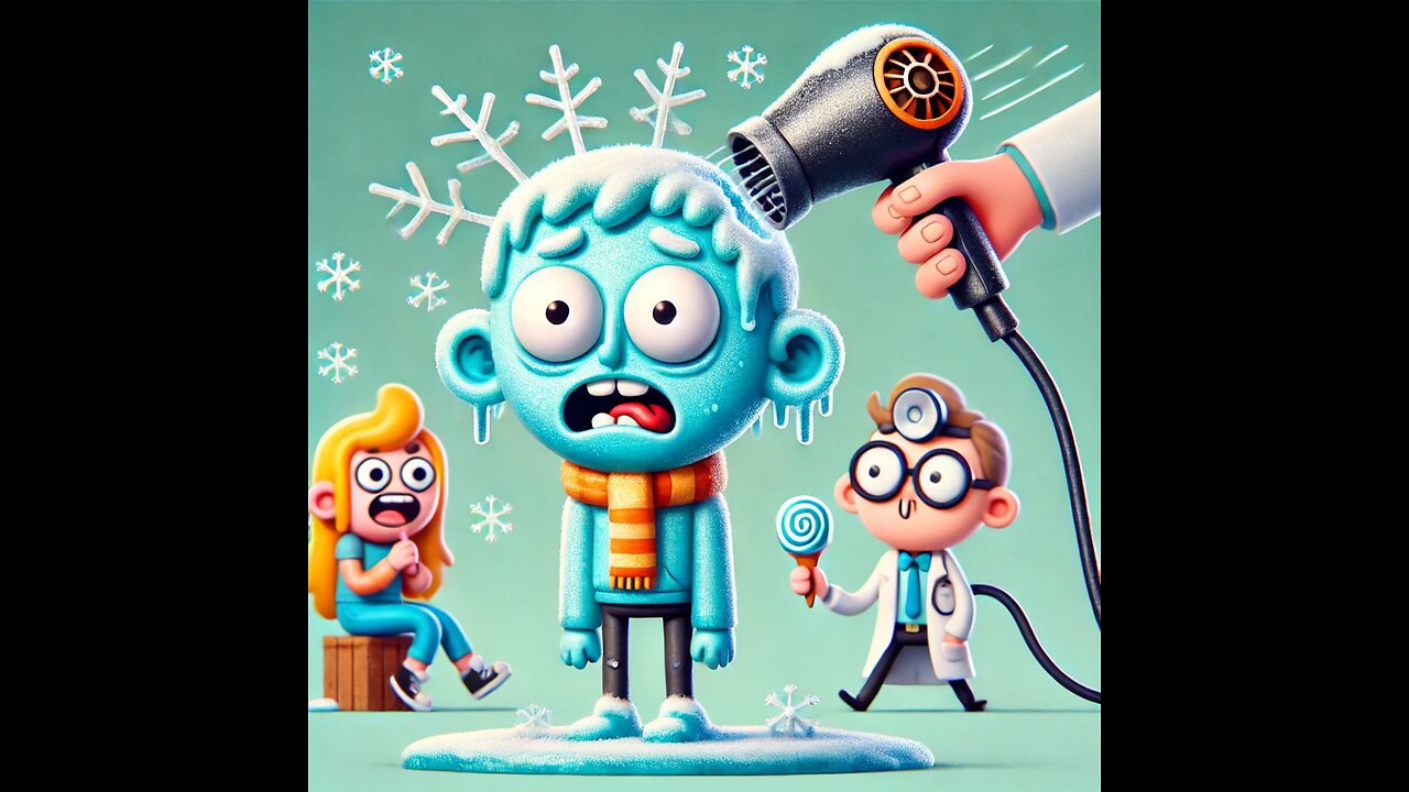 "Stickman Drinks Cold Drink… Turns to Stone?! | Funny Animation