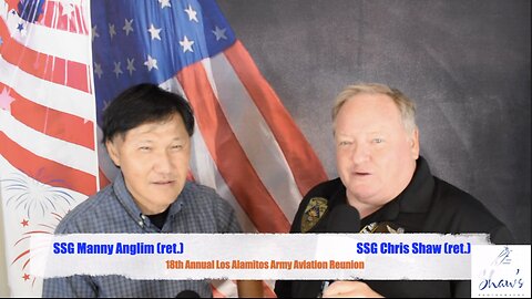 SHAW ARMY STORIES INTERVIEW WITH SSG MANUAL ANGLIM (RET.) U.S. ARMY HELICOPTER MECHANIC 06-07-2025
