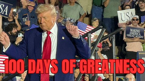 Luke Goes to Trump's First 100 Days Rally!