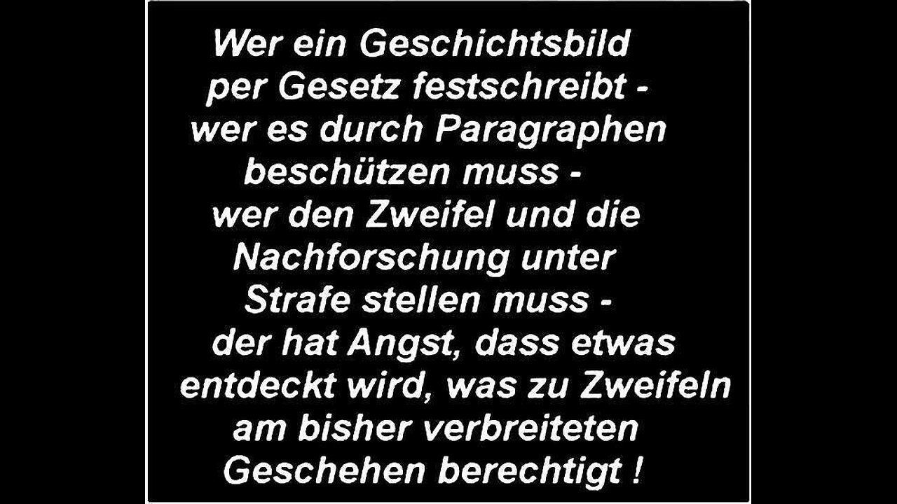 Armes Deutschland erwache um zu blühen....