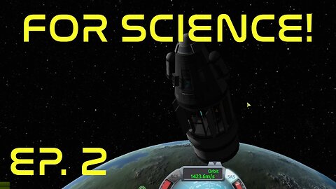 Daring atmosphere escape, can we get into orbit? Kerbal Space Program Ep. 2