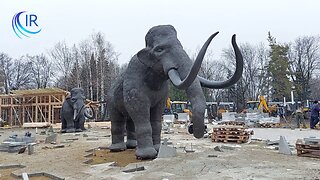 Vie du Donbass - Iougra reconstruit totalement un parc de Makeïevka