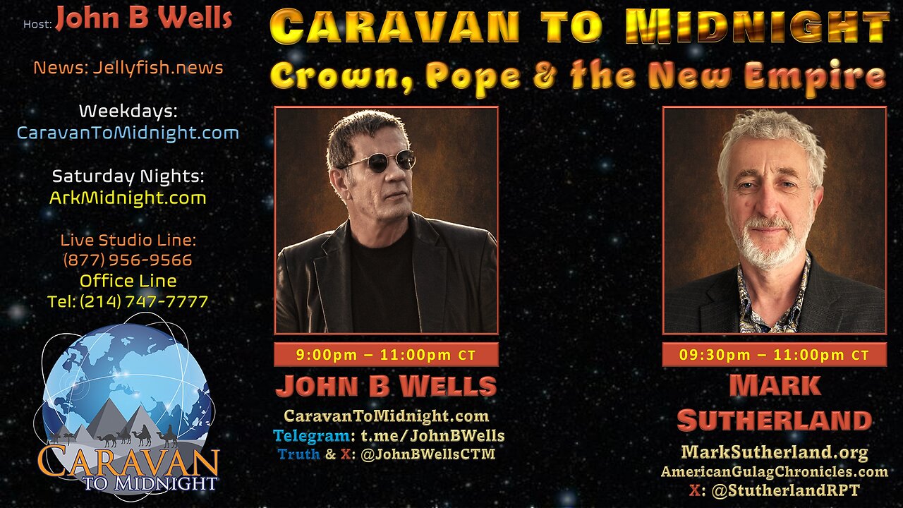 Crown, Pope, and the New Empire - John B Wells LIVE