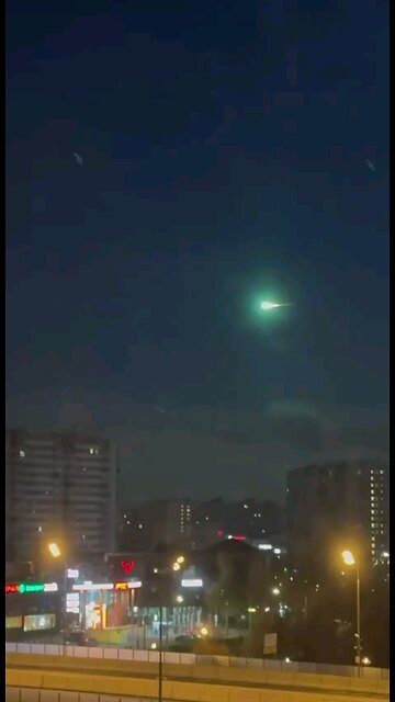 The skies of Moscow last night. No one knows exact what it is