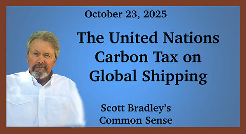 The United Nations Carbon Tax on Global Shipping