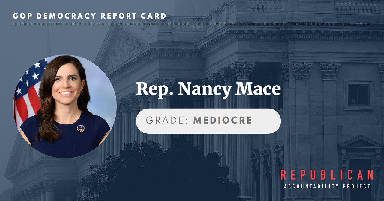 Faux Republican Nancy Mace Needs To Be Primaried