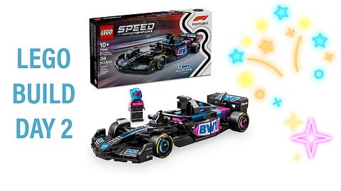 Building a LEGO BWT Alpine F1 Team A524 Day 2 || Build Your Own Car with LEGO