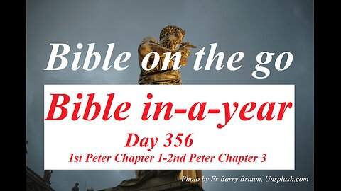Bible in-a-year Day 356 | 1 Peter Chapter 1-2 Peter Chapter 3 | KJV