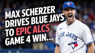 Max Scherzer Drives Blue Jays to Epic ALCS Game 4 WIN