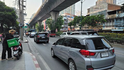 Walking in Bangkok