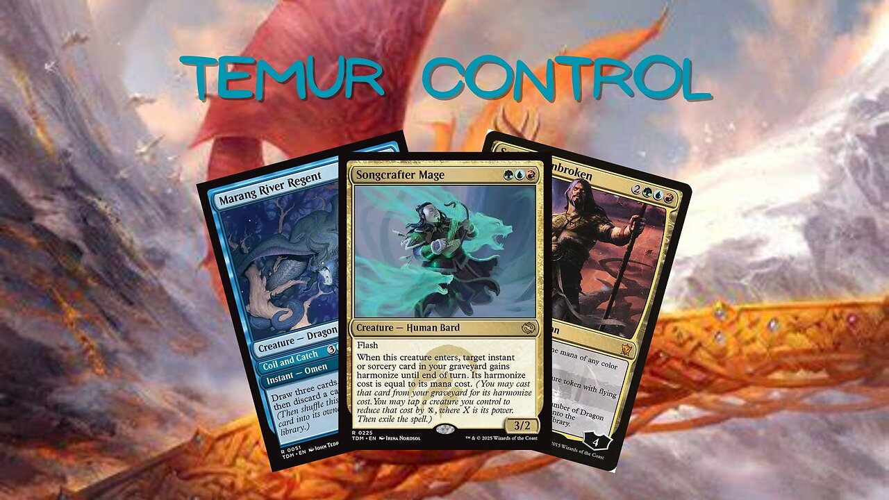 Temur Control | Magic the Gathering Arena | Tarkir Dragonstorm | Pioneer Gameplay