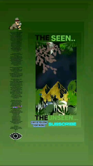 ▪︎THE SEEN THE UNSEEN▪︎