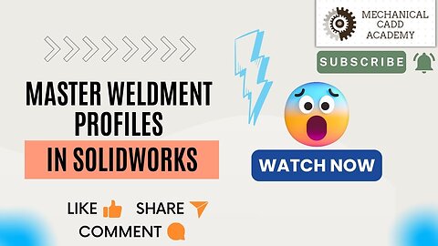 "Master Weldment Profile in SolidWorks 🔥 | Complete Guide in Hindi for All Levels"