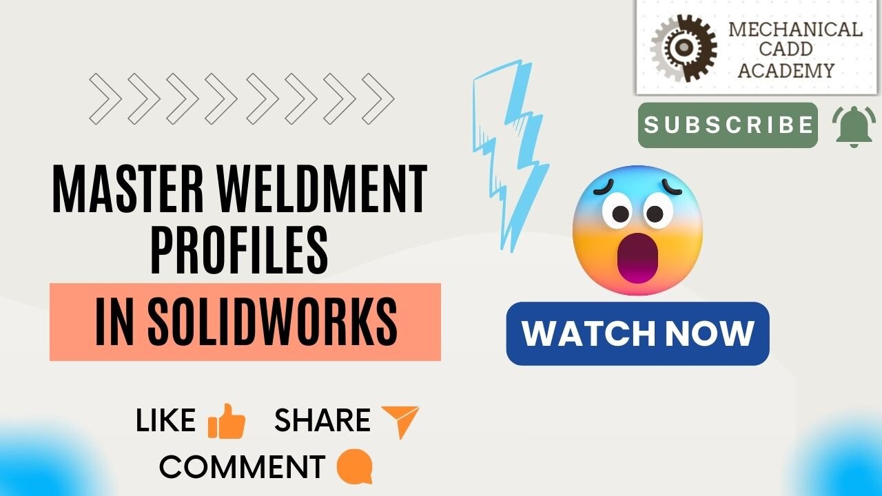 "Master Weldment Profile in SolidWorks 🔥 | Complete Guide in Hindi for All Levels"