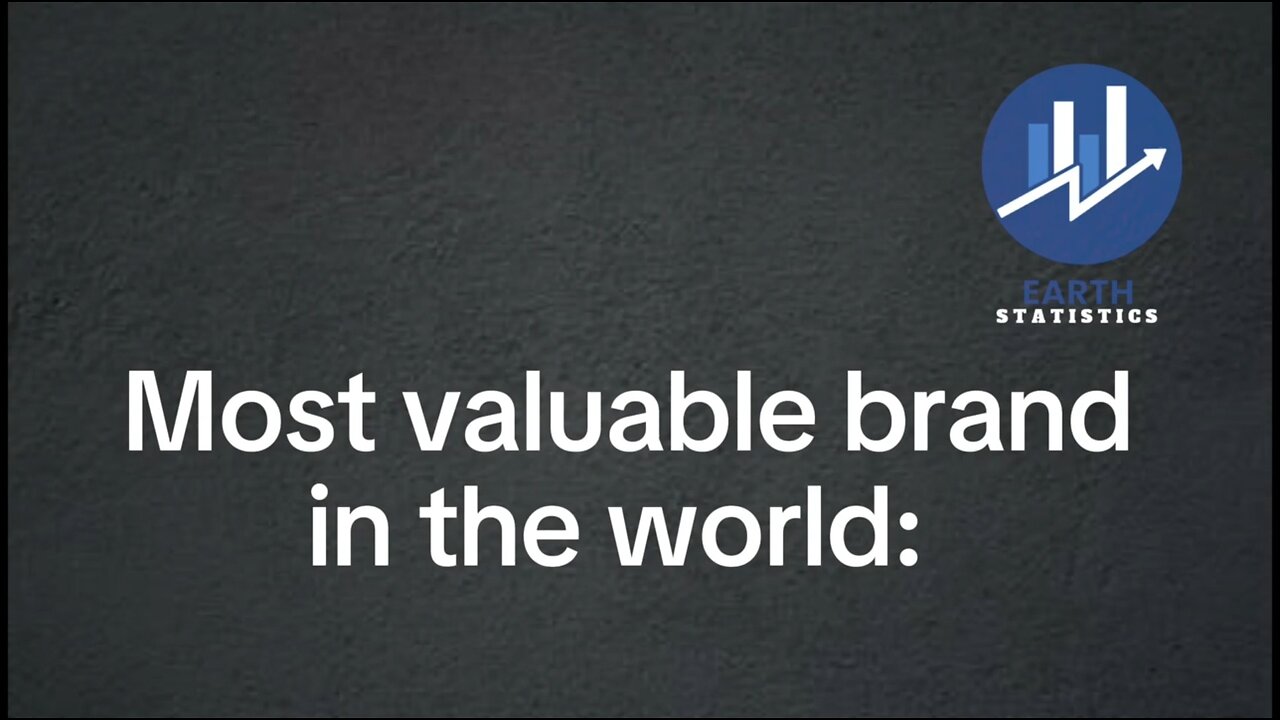 Most valuable brand in the world...
