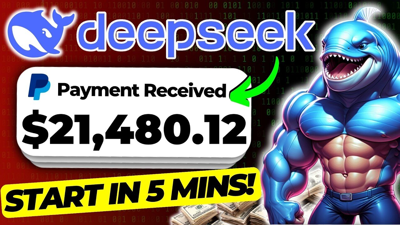DeepSeek R1 - How to Use DeepSeek to Make Money (Fast & Free)