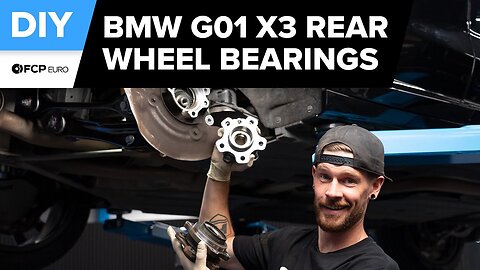 BMW X3 Rear Wheel Bearing Replacement DIY (2018-2024 BMW G01 X3, G02 X4, M40i)