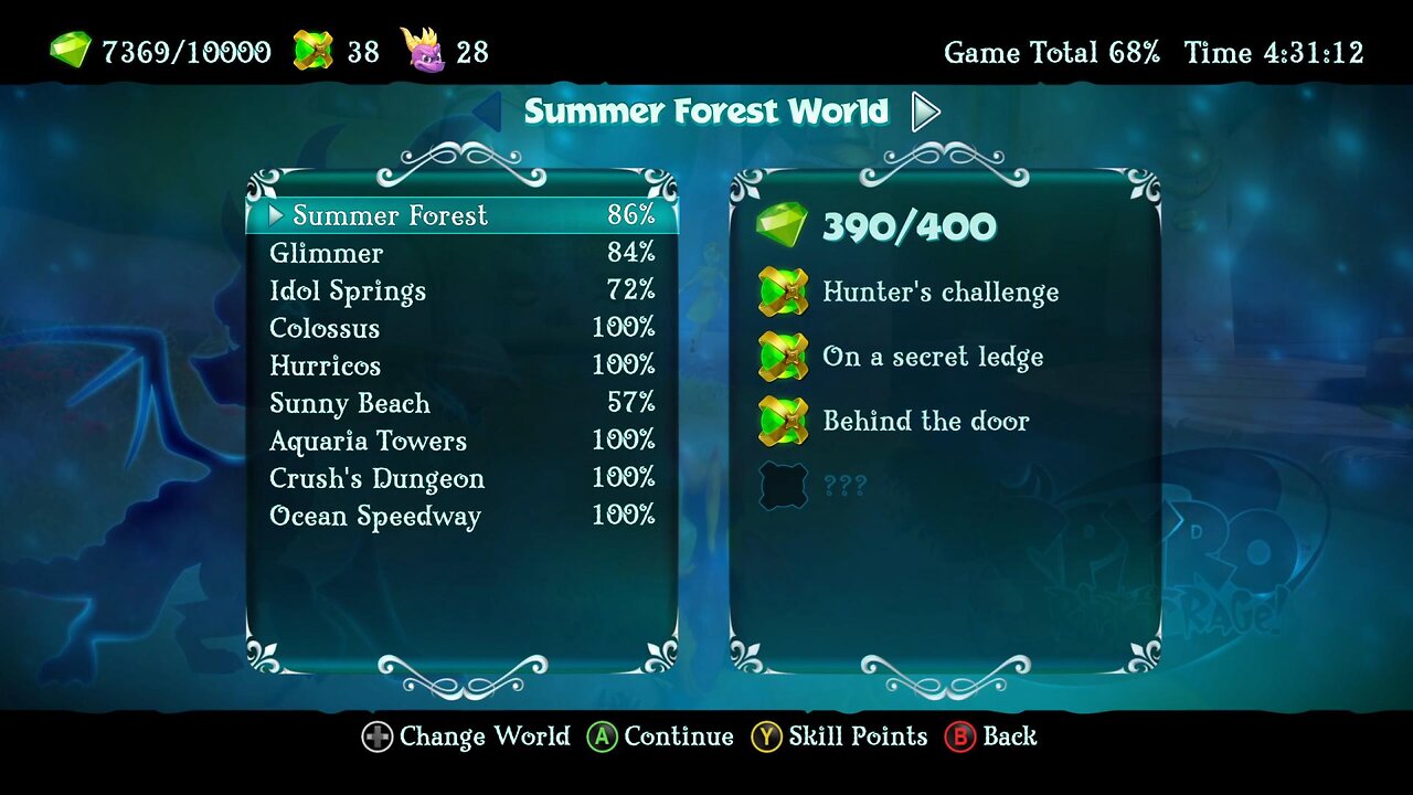 Spyro part 26, Summer Forest cleanup