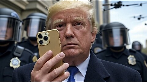 WARNING! TRUMP'S MOBILE PHONE IS REALLY PALANTIR'S PRE-CRIME A.I SPYWARE USED TO TARGET INDIVIDUALS!