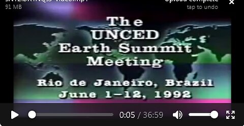 ☝️👂🧠UNCED 1992 - Rothschild als Kopf der Planung all dessen, was wir gerade Weltweit sehen. engUTdeu
