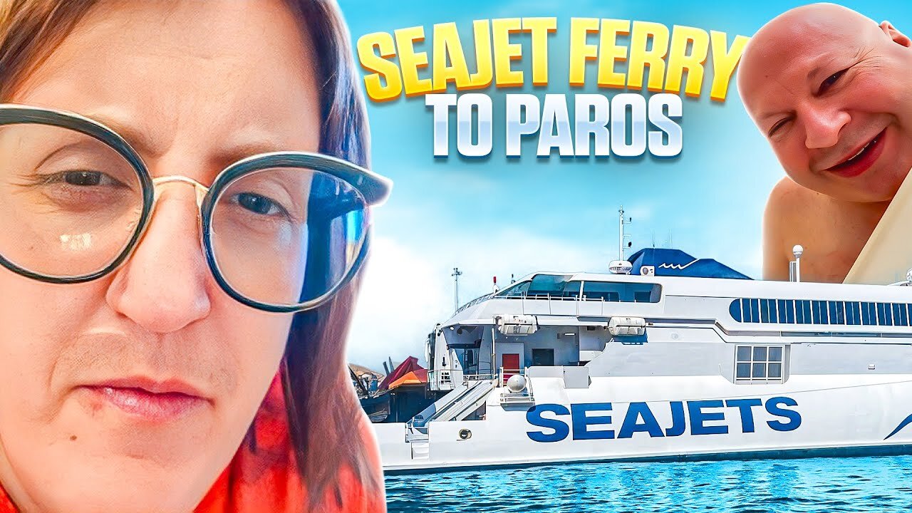 SeaJet Ferry to Paros, Beachfront Dinner & First Night in Paradise