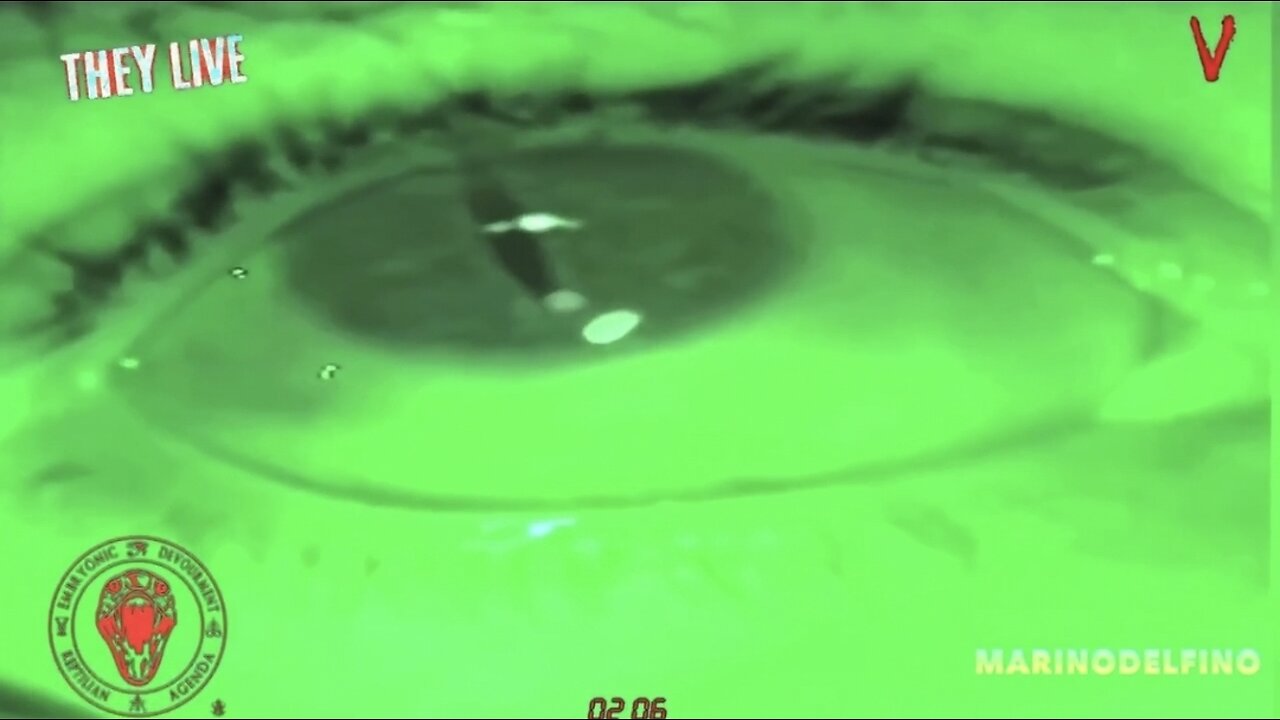 how Reptilians shapeshifttuing their eyes.