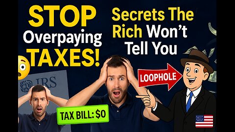 "How the Rich Save Thousands in Taxes (And So Can You!) 🇺🇸💰