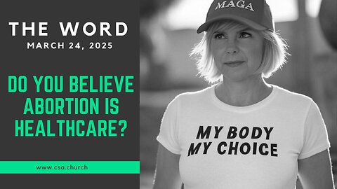 Do you believe abortion is healthcare?