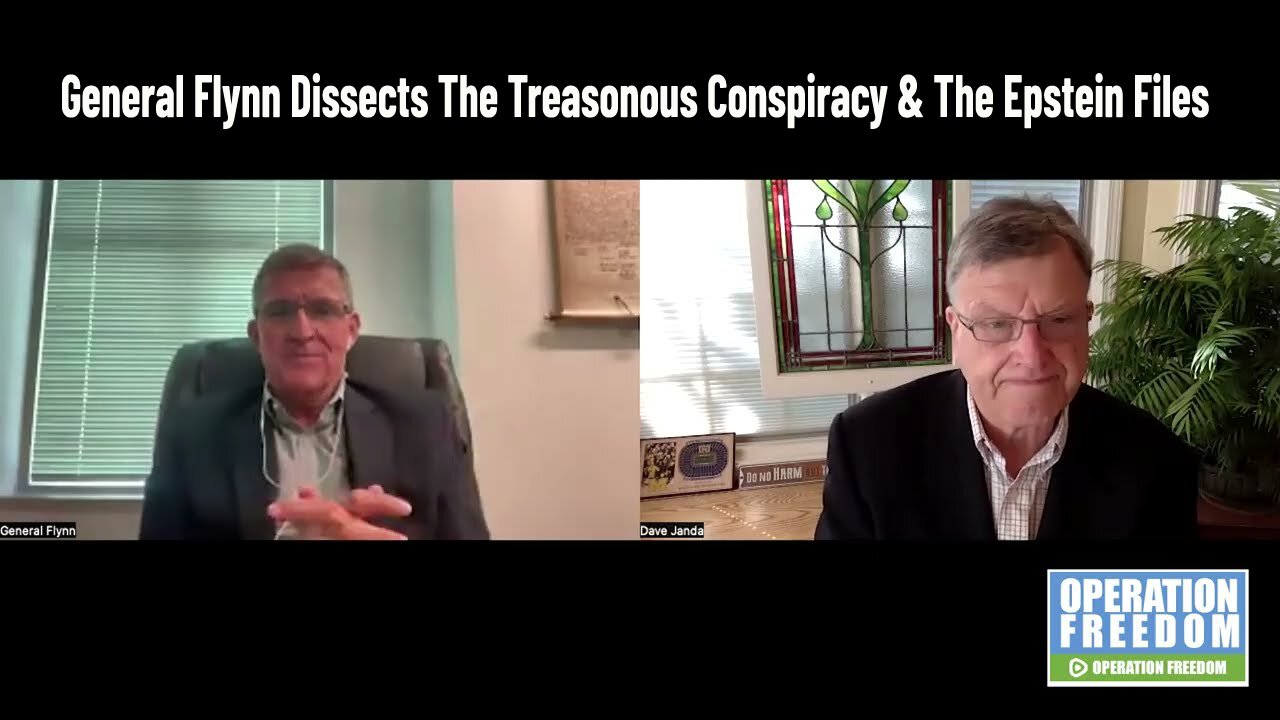 General Flynn Dissects The Treasonous Conspiracy & The Epstein Files