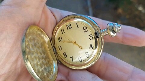 Vintage Japanese Pocket Watch .