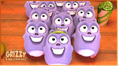 Winning Tokens _ Grizzy & the lemmings _ 🐻🐹 |Cartoon for Kids| /Cartoon Rush/
