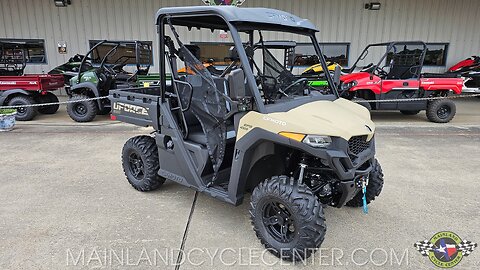 2024 CFMOTO UFORCE 600 IN TAN WALK-AROUND