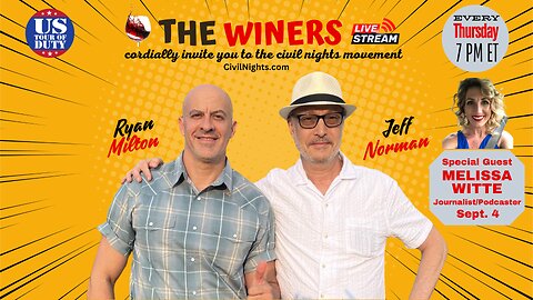 The Winers Ep. 50 (streams live on Sept. 4 at 7 PM)