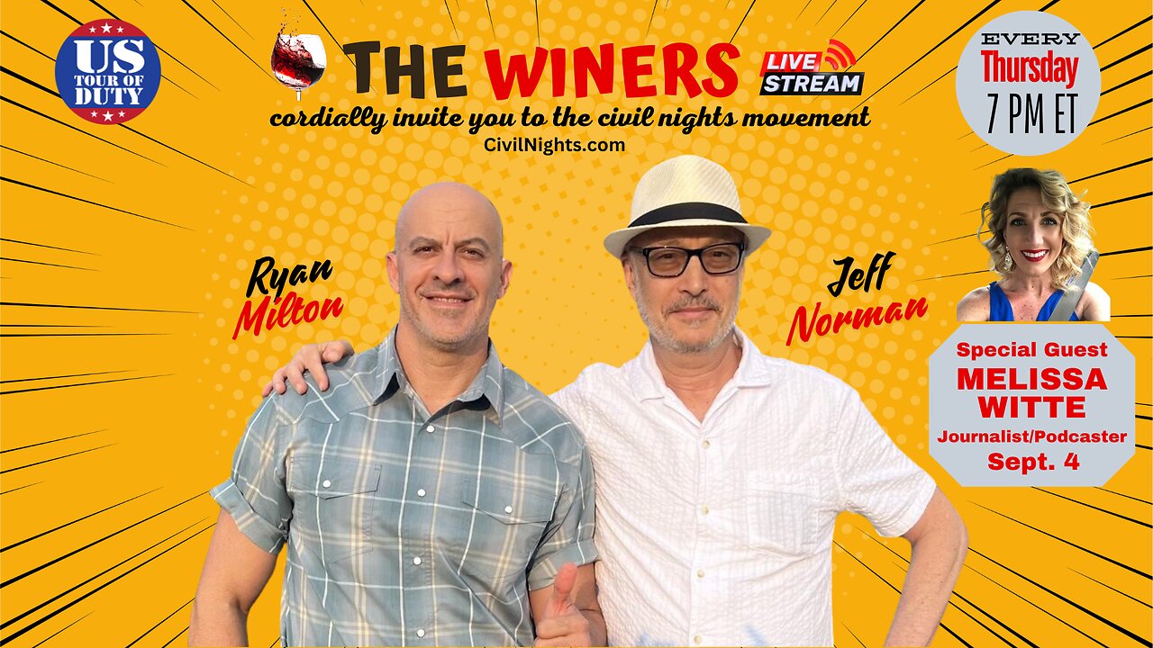 The Winers Ep. 50 (streams live on Sept. 4 at 7 PM)