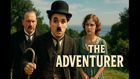 The Adventurer (1917) Charlie Chaplin Silent Comedy – Full Movie