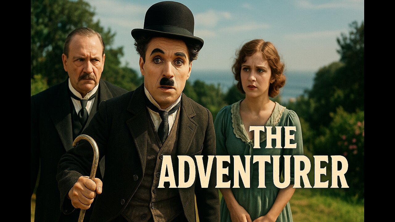 The Adventurer (1917) Charlie Chaplin Silent Comedy – Full Movie