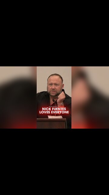 Alex Jones: Nick Fuentes Loves Everyone - 2/27/20