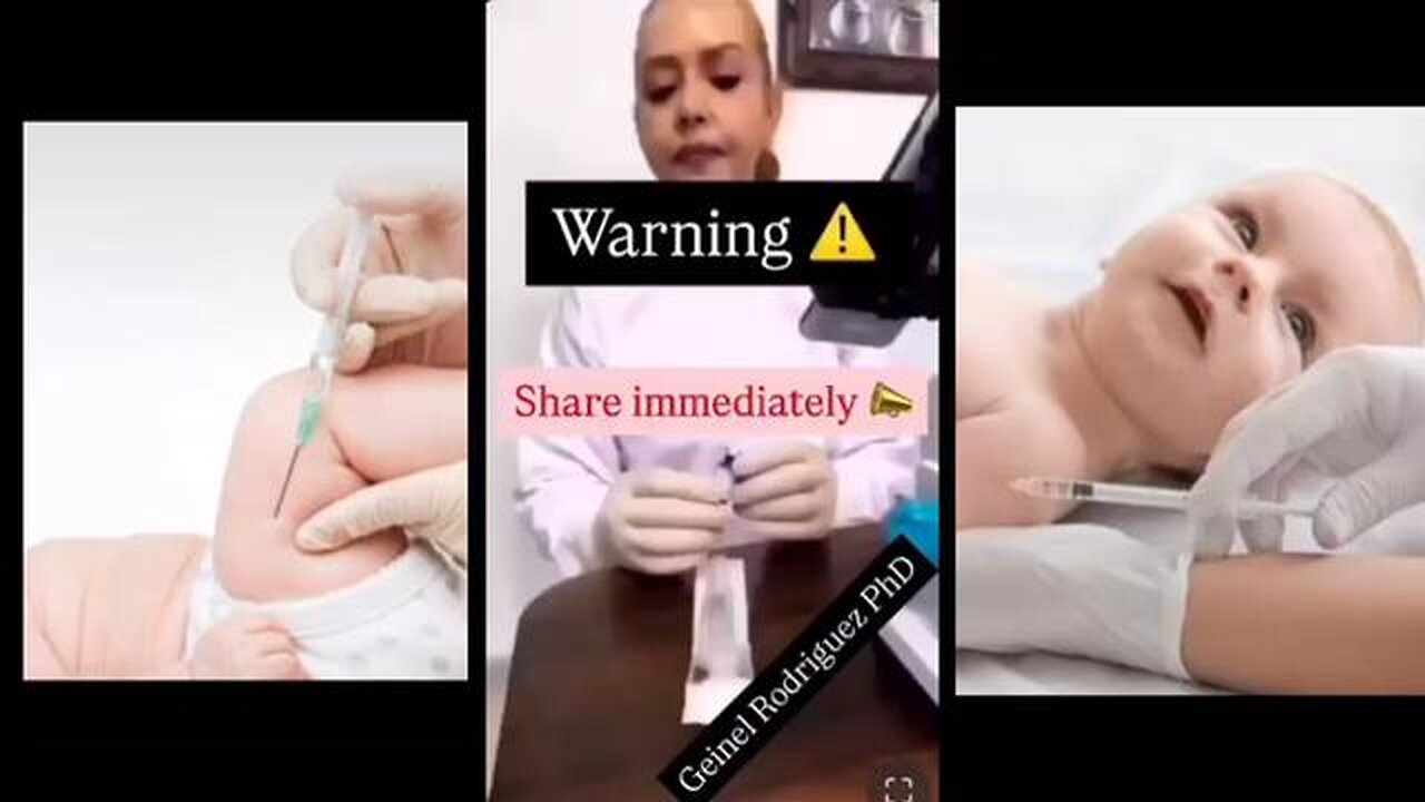 DOCTOR EXPO5E5 6RAPHENE 0XIDE & OTHER NAN0TECHN0LO6Y INSIDE A VAK5INE GIVEN TO NEWBORN BABIES 💉☠️💉