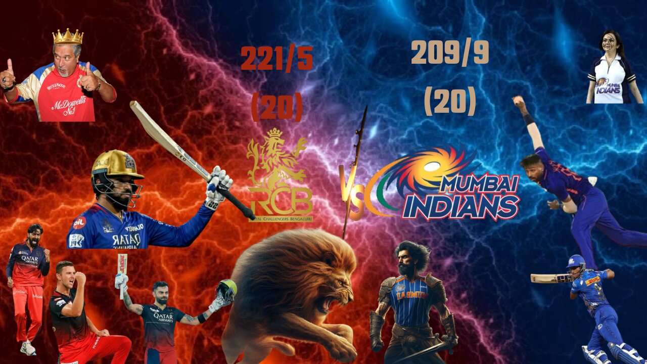 Match 21 MI vs RCB Indian Premier League Official Website