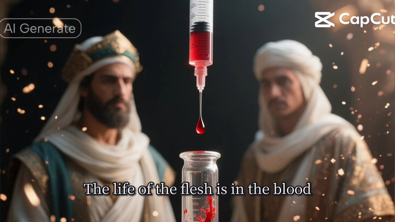 “For the life of the flesh is in the blood, and I have given it for you...” — Leviticus 17:11