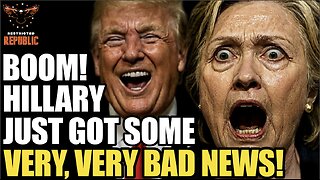 BOOM! Hillary Just Got Some Very, Very, Bad News! Buckle Up, This Week is Going to be a Bumpy Ride!