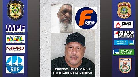 FOLHA DE CACHOEIRAS, JORNAL LOCAL, TENTANDO DESTRUIR A VIDA DE UM CIDADÃO INOCENTE.