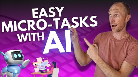 Micro Tasks Made Easy with Free AI: Content Moderation & Short Writing (Part 5 of 5)